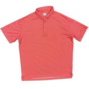 Callaway Opti Dri Polo Golf Shirt Polka Dot Stretch Large